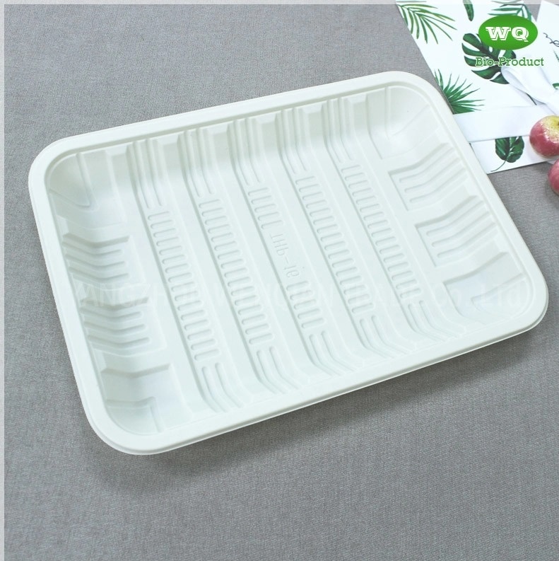 Eco-Friendly Bioplastic Meal Tray Variety Of Sizes Available-Manufacturer And Supplier Of Biodegradable PP Food Tray