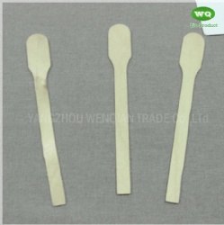 Eco-Friendly Birch Wood Paddle Stirrers Wood Coffee Stirrers -Wholesale Disposable Biodegradable Wooden Cutlery In bulk