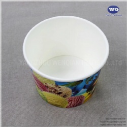 Customer Printed Disposable 16oz Paper Ice Cream Cup-High quality Paper Cups -Printed Paper Cups-Paper Ice Cream Bowl