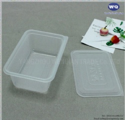 Clear PP Rectangle Lunch Box,Disposable Plastic Container,Transparent Plastic Lunch Boxes Fast Food Catering