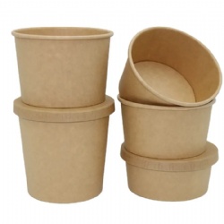 kraft paper soup container take away soup noodle containers kraft supplies soup cup paper food containers food paper bowl