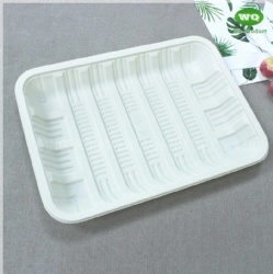 Eco-Friendly Bioplastic Meal Tray Variety Of Sizes Available-Manufacturer And Supplier Of Biodegradable PP Food Tray