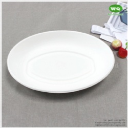 900ml Sugarcane Pulp Oval Bowl- sustainable Microwave safe Biodegradable Food Container-eco friendly Catering Supplies