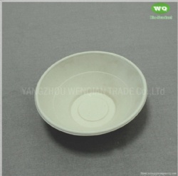 24oz Biodegradable Bagasse Bowl With Clear PET Lid, Eco-Friendly Natural Plant Fiber Pulp Salad Bowl Supplier & factory