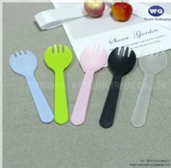 Colorful Disposable Cake Spork,Colorful Plastic Sporks For Birthday Wedding Party-Plastic Cutlery Sets Factory