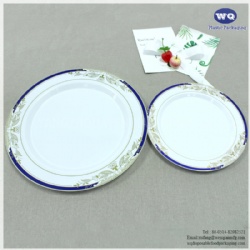 7.5 Inch/10 Inch Disposable Plastic Dinner Plate,High Heat Resistant Wholesale Plate,Round Plate For Dinner